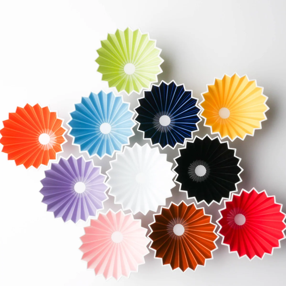 Origami - Pour Over Coffee Dripper - Porcelain - Matte Black