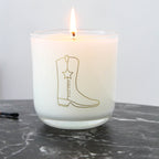 Cowboy Boot Candle - Shine