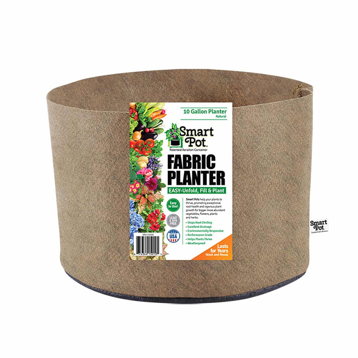 Smart Pot Fabric Grow Bag – Breathable Root-Pruning Planter