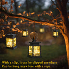 Set of 2 Solar Lantern Lights