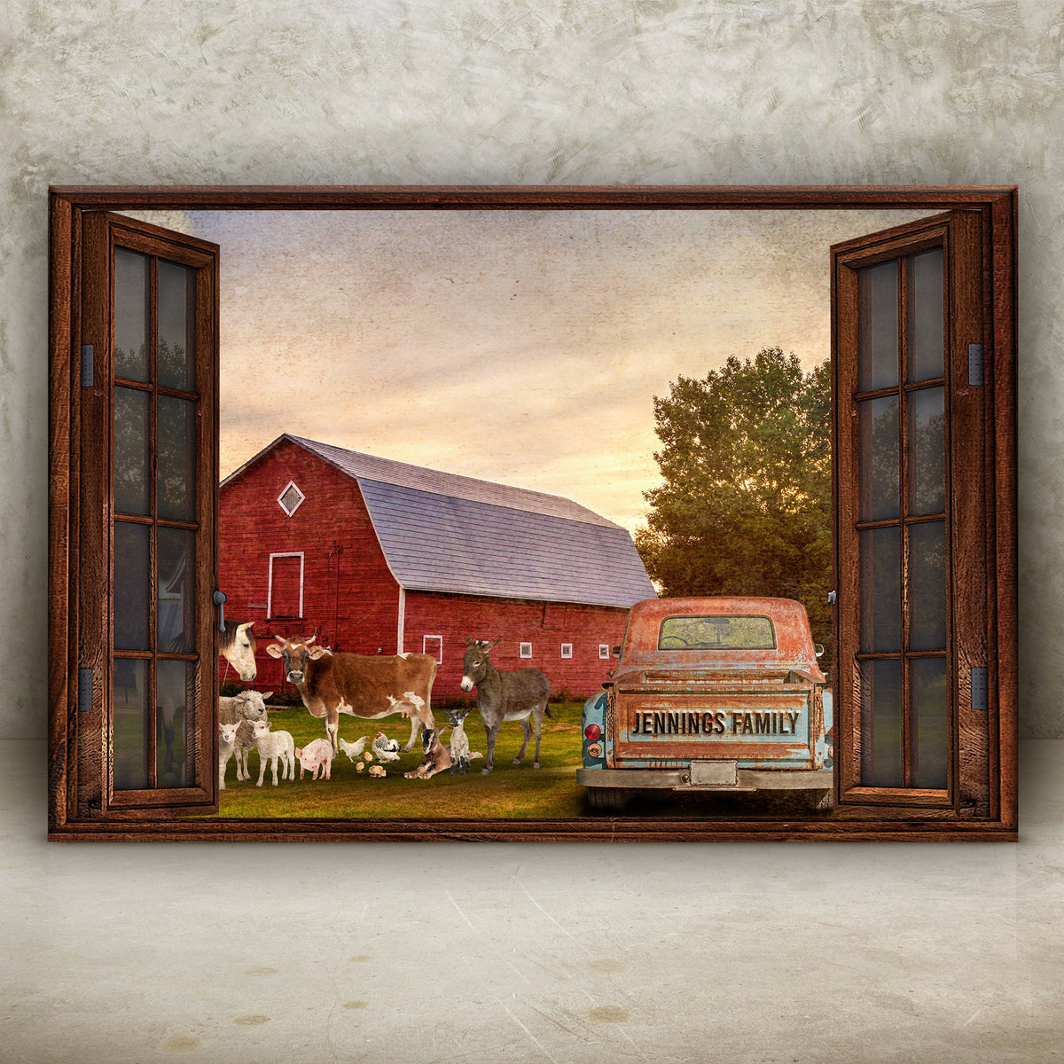 Family Farmhouse Sign — product image