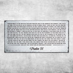 Psalm 91: 'Whoever Dwells in the Shelter of the Most High' Sign - Inspirational Christian Wall Art , Religious Decor