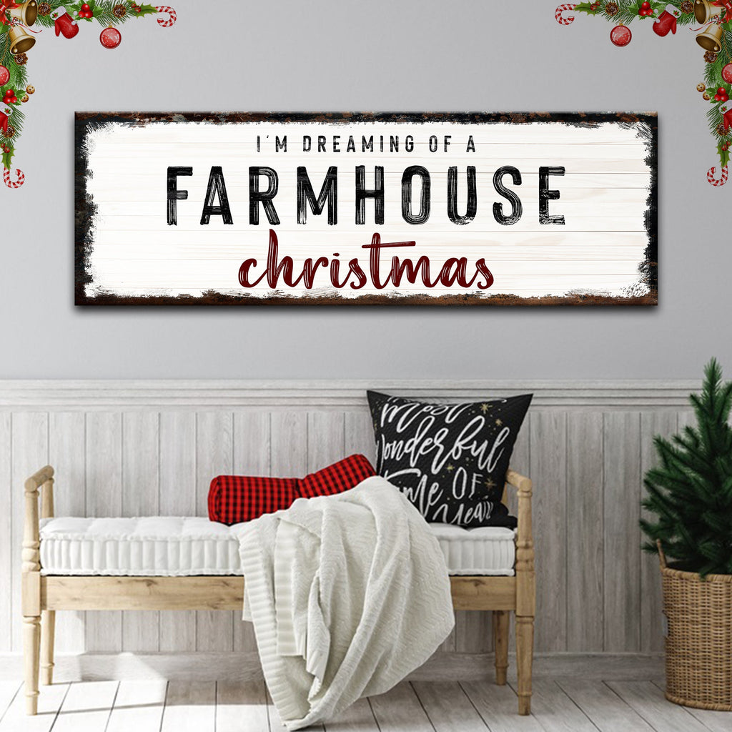 Farmhouse Christmas Sign — product image
