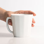 Monday Mug - Handmade Porcelain Coffee Cup