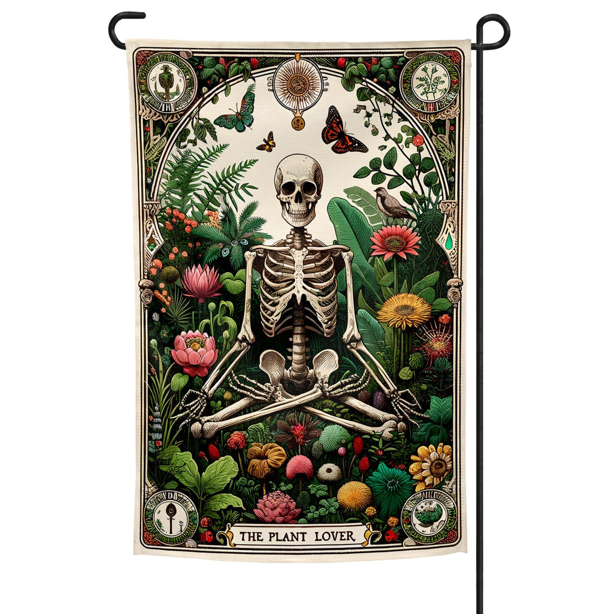 The Plant Lover Tarot Garden Flag