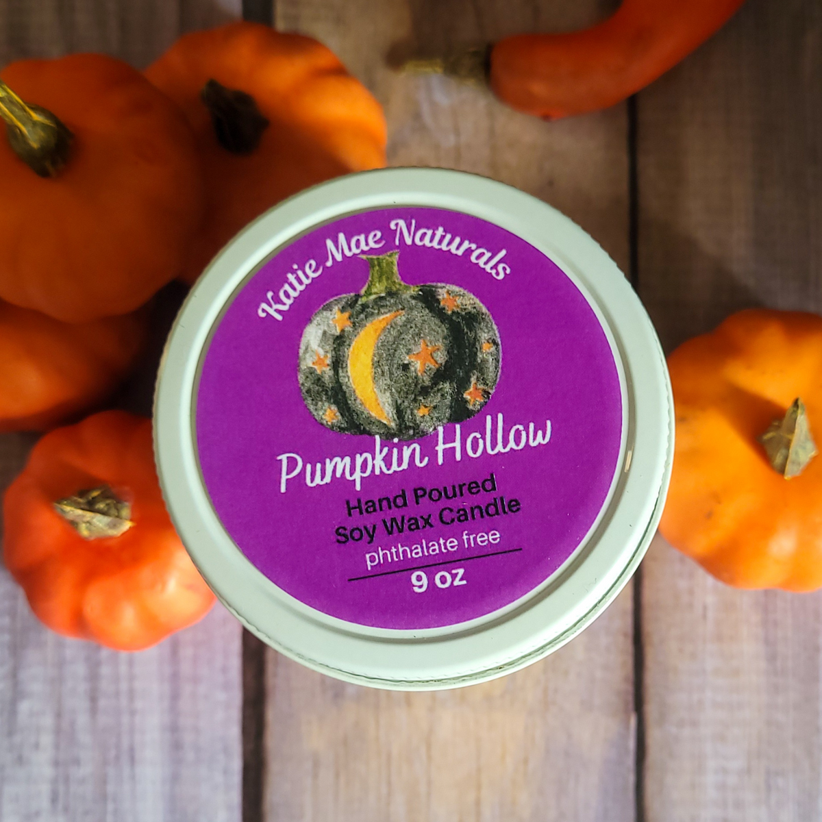Samhain Ritual Candle – Pumpkin Spice Soy Candle for Protection, Reflection & Autumn Rituals — product photo 4