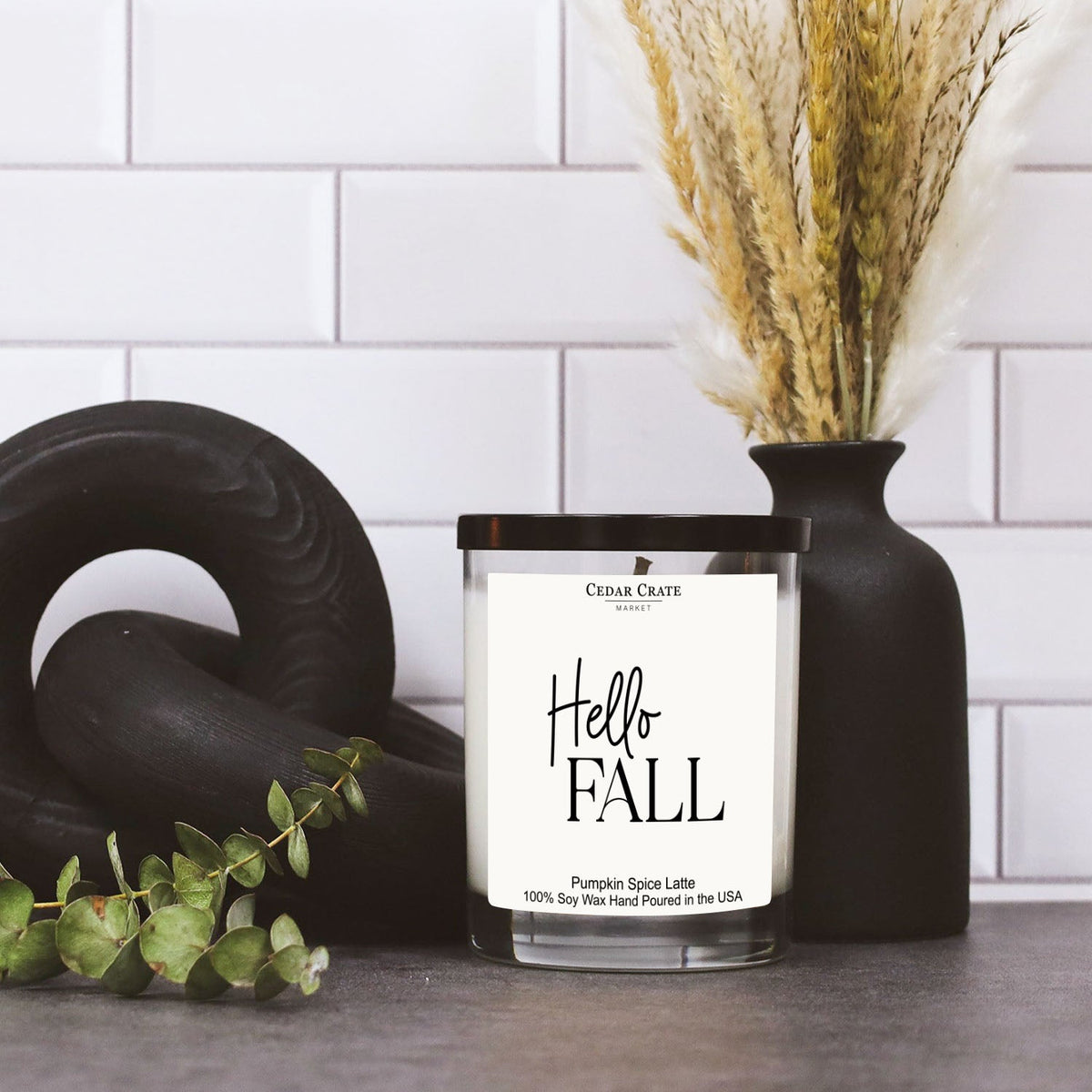 Fall Candles - Hello Fall Autumn Home Decor and Gifts — product photo 3