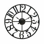 Bulova C4821 Gabriel Wall Clock 36 Inches , Rustic Black — product image