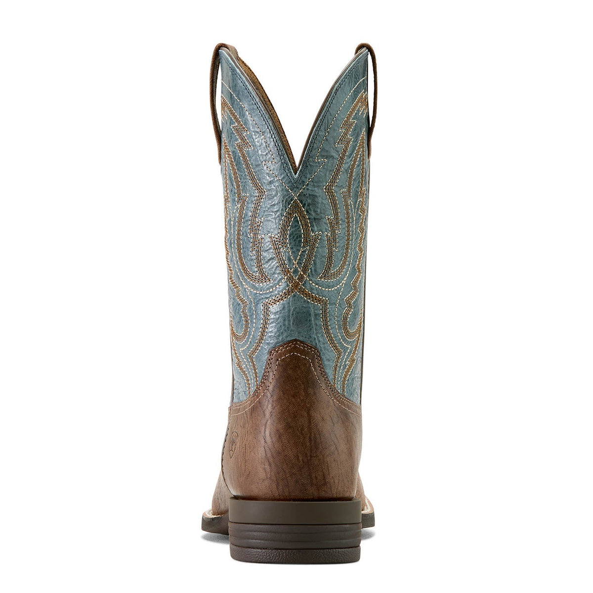 Ariat Steadfast Men's Leather Cowboy Work Boots – Wide Square Toe