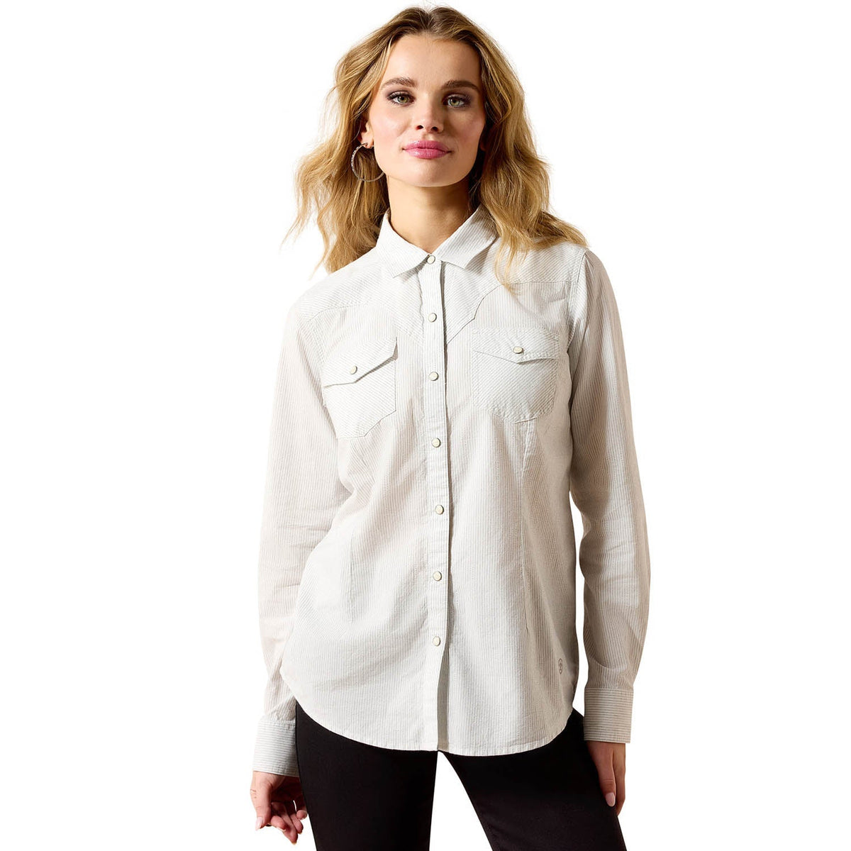 Ariat Women's Stella Western Snap Shirt – Long Sleeve Cowgirl Classic — product image