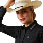 Ariat Women’s Team Kirby Wrinkle-Resistant Stretch Western Performance Shirt