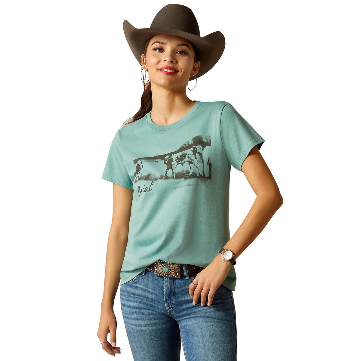 Ariat Women's Wholesome Heifer Shortsleeve Shirt — product image