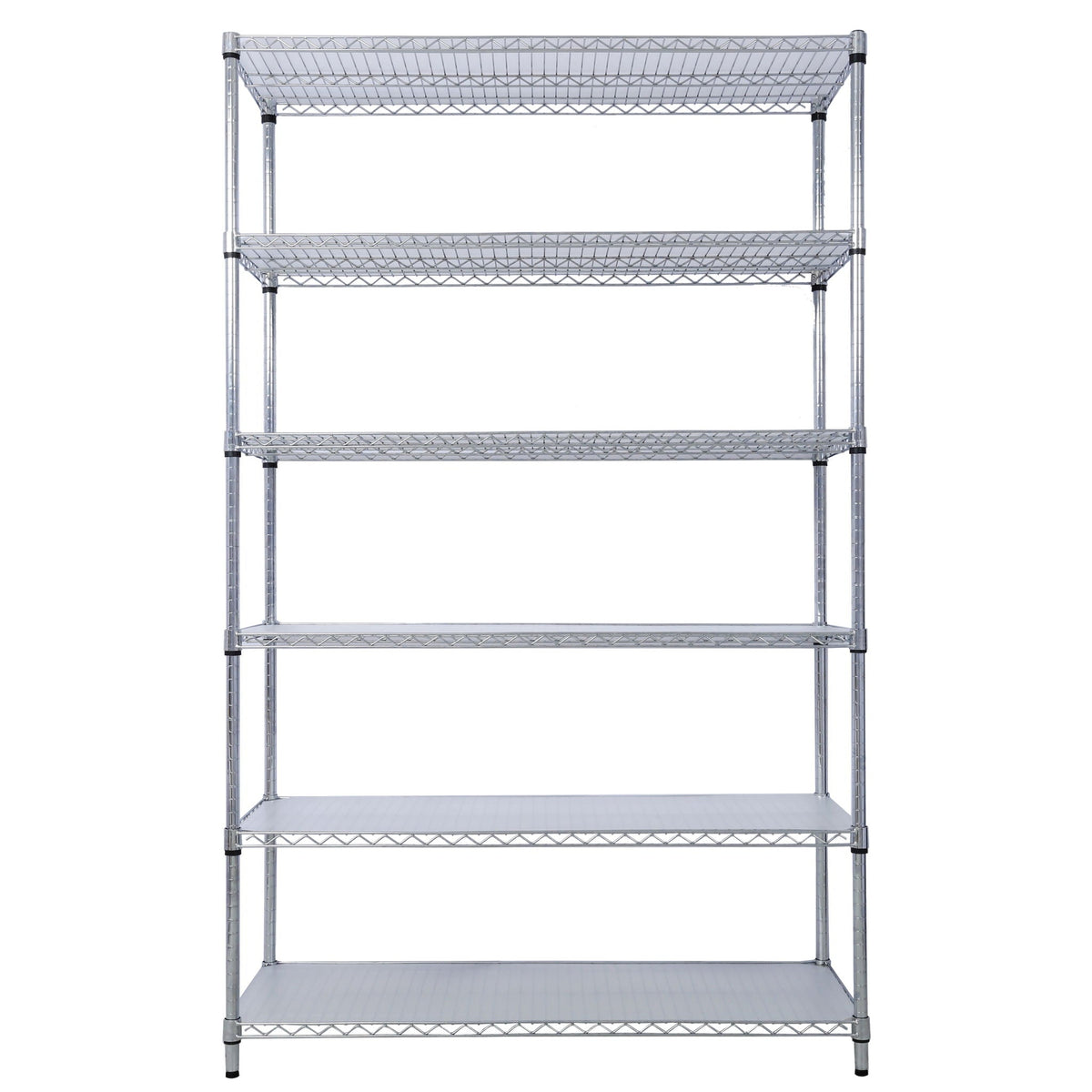 6 Tier Heavy Duty Metal Shelf Wire Shelving Unit