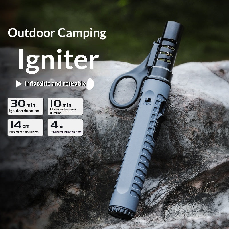 Outdoor Camping BBQ Blowtorch Stove Accessory Refillable Lighter Igniter — product image