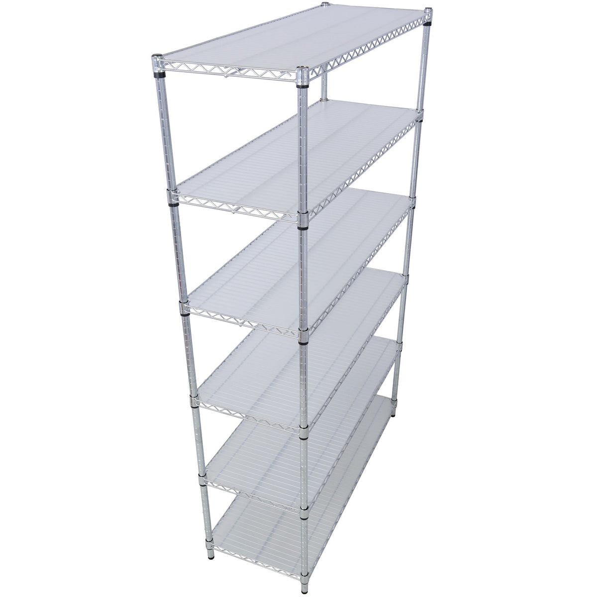 6 Tier Heavy Duty Metal Shelf Wire Shelving Unit