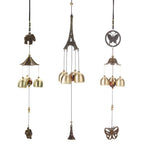 Carillon Outdoor Living Wind Chimes Garden Tubes Bells Copper 3 Bells Living Yard Door Window Hanging Wind Chimes Home Decor Wind Bells for Glory — product image