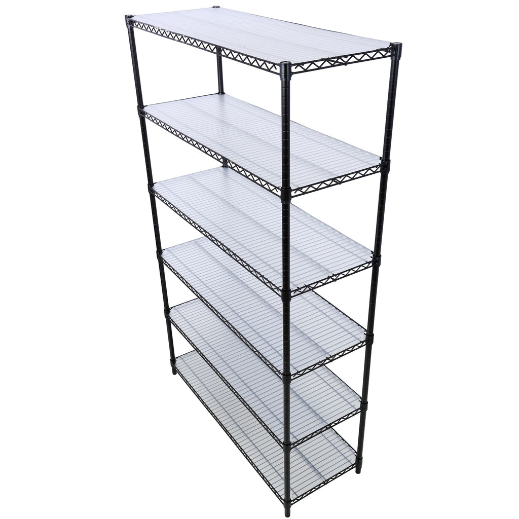 6 Tier Heavy Duty Metal Shelf Wire Shelving Unit