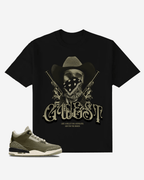 G West Men's Oversized Cowboy Graphic T-Shirt — product image