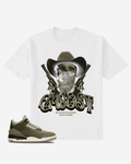 G West Men's Oversized Cowboy Graphic T-Shirt