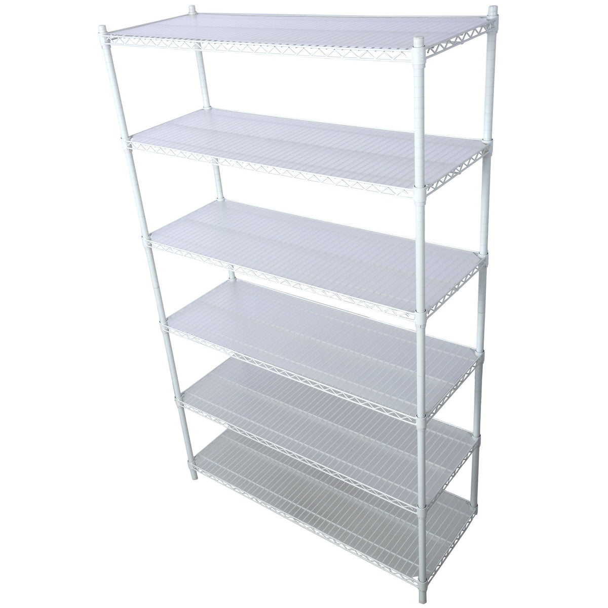 6 Tier Heavy Duty Metal Shelf Wire Shelving Unit
