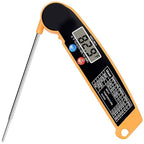 Digital Instant Read Meat Thermometer With Highly Accurate Temperature Probe Thermocouple Instant Read Thermometer Kitchen Cooking Food Thermometer for Candy Water Oil BBQ Grill Smoker Electric Cooking Thermometer For Kitchen Food Grill