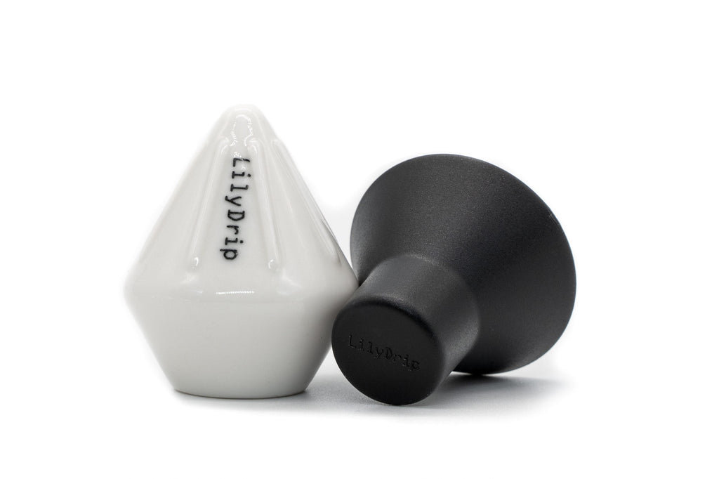 Donut – Ceramic Pour-over Coffee Accessory for Fast Flow Rate, Fits Pour-Over Cone Drippers