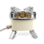 13000W Portable Windproof Camping Stove Five-head Gas Cooking Burner