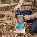 13000W Portable Windproof Camping Stove Five-head Gas Cooking Burner