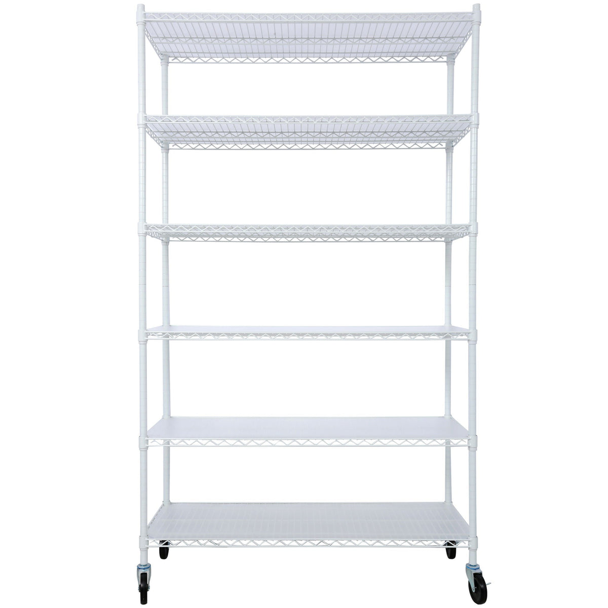 6 Tier Heavy Duty Metal Shelf Wire Shelving Unit