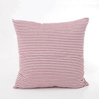 Farmhouse Plaid Striped Linen Cotton Pillow Covers Outdoor Plaid Square Pillow Cushion Case Cotton Linen Throw Pillow Covers Sofa Chair Decorativ — product image