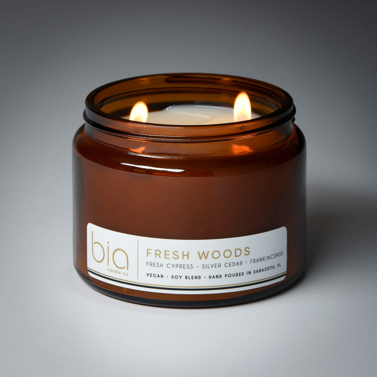 Fresh Woods Soy Blend Candle — Pine, Balsam, Fir & Cedar — product photo 8