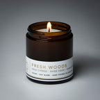 Fresh Woods Soy Blend Candle — Pine, Balsam, Fir & Cedar — product photo 11
