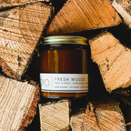 Fresh Woods Soy Blend Candle — Pine, Balsam, Fir & Cedar — product photo 7