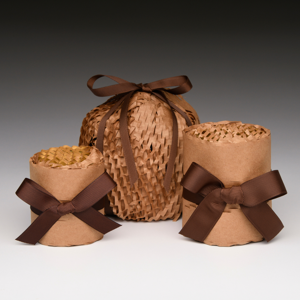 Fresh Woods Soy Blend Candle — Pine, Balsam, Fir & Cedar — gift wrap and packaging