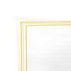 400TC Cotton Classic Embroidery Sateen Solid Duvet Cover Set