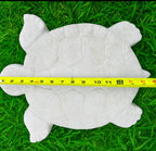 2x Bundle Garden Turtle Stepping Stones Garden Pathway Stepping Stone Outdoor Yard Decoration Cement Paver Lawn and Patio Ornament Bundle