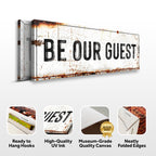 Be Our Guest Sign V