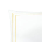 400TC Cotton Classic Embroidery Sateen Solid Duvet Cover Set