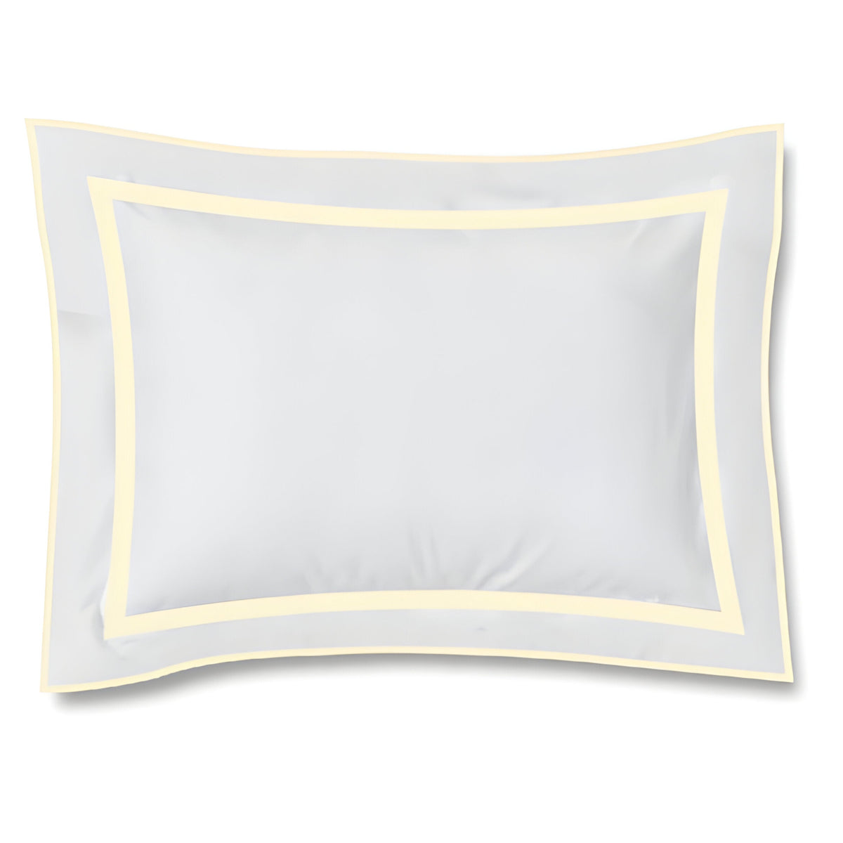400TC Embroidery & Border Cotton Sateen Solid Duvet Cover Set