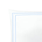 400TC Cotton Classic Embroidery Sateen Solid Duvet Cover Set