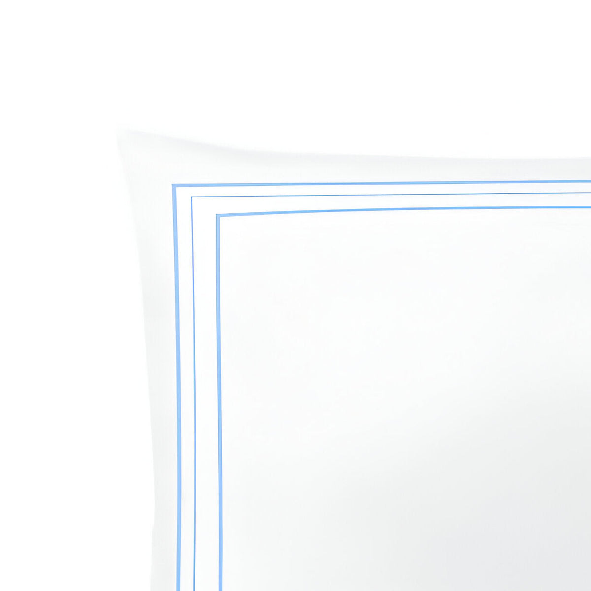 400TC Cotton Classic Embroidery Sateen Solid Duvet Cover Set