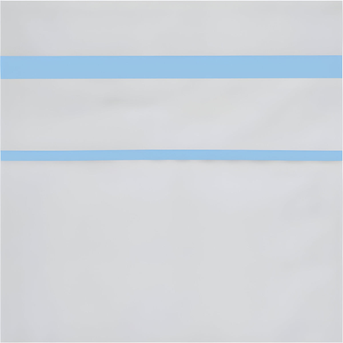 400TC Embroidery & Border Cotton Sateen Solid Duvet Cover Set