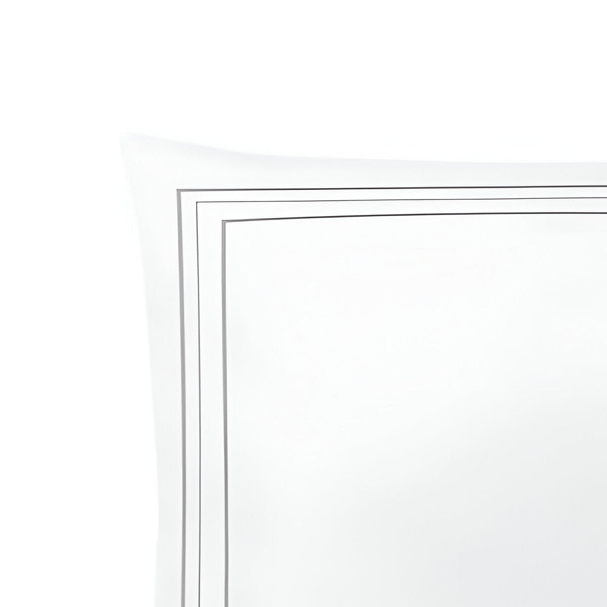 400TC Cotton Classic Embroidery Sateen Solid Duvet Cover Set