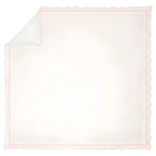400TC Cotton Scallop Embroidery & Border Sateen Solid Duvet Cover Set