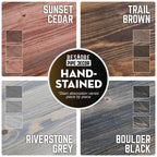RESTORE Sunset Cedar Solid Wood Coffee Table