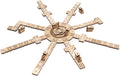 Mexican Train Dominoes — Wooden Board Game, 232 Pieces