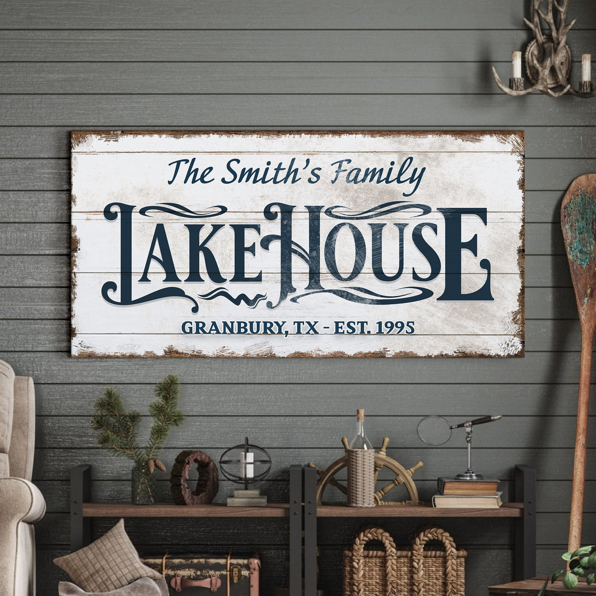 Lake House Sign VII