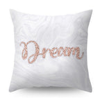 Nordic Style Pillow Covers Plant Letter Flower Geometric Sofa Cushion cover Headrest Pink Party Decorations Gift For Kids Geometric Decorative Throw Pillow Covers Square Cotton Cushion Covers Outdoor Sofa Home Pillow Covers
