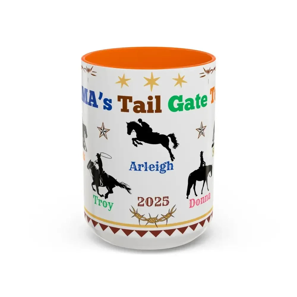 Personalized Mama Mug, Tail Gate Mug, Customized Coffee Mugs