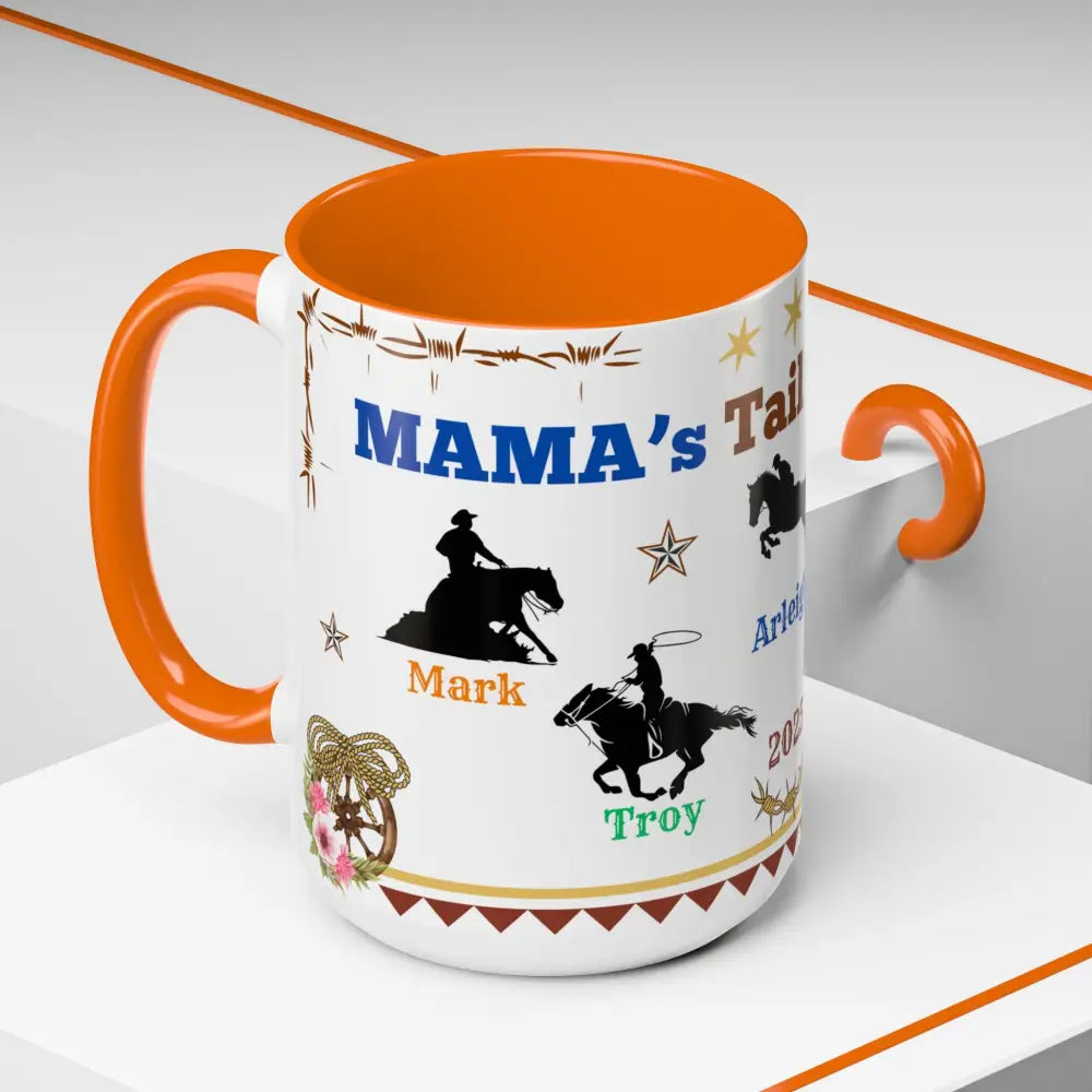 Personalized Mama Mug, Tail Gate Mug, Customized Coffee Mugs